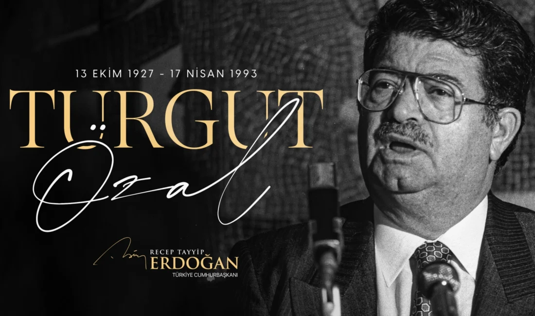 Cumhurbaşkanı Erdoğan, 8’inci Cumhurbaşkanı Turgut Özal’ı vefatının 32’nci yılında rahmet