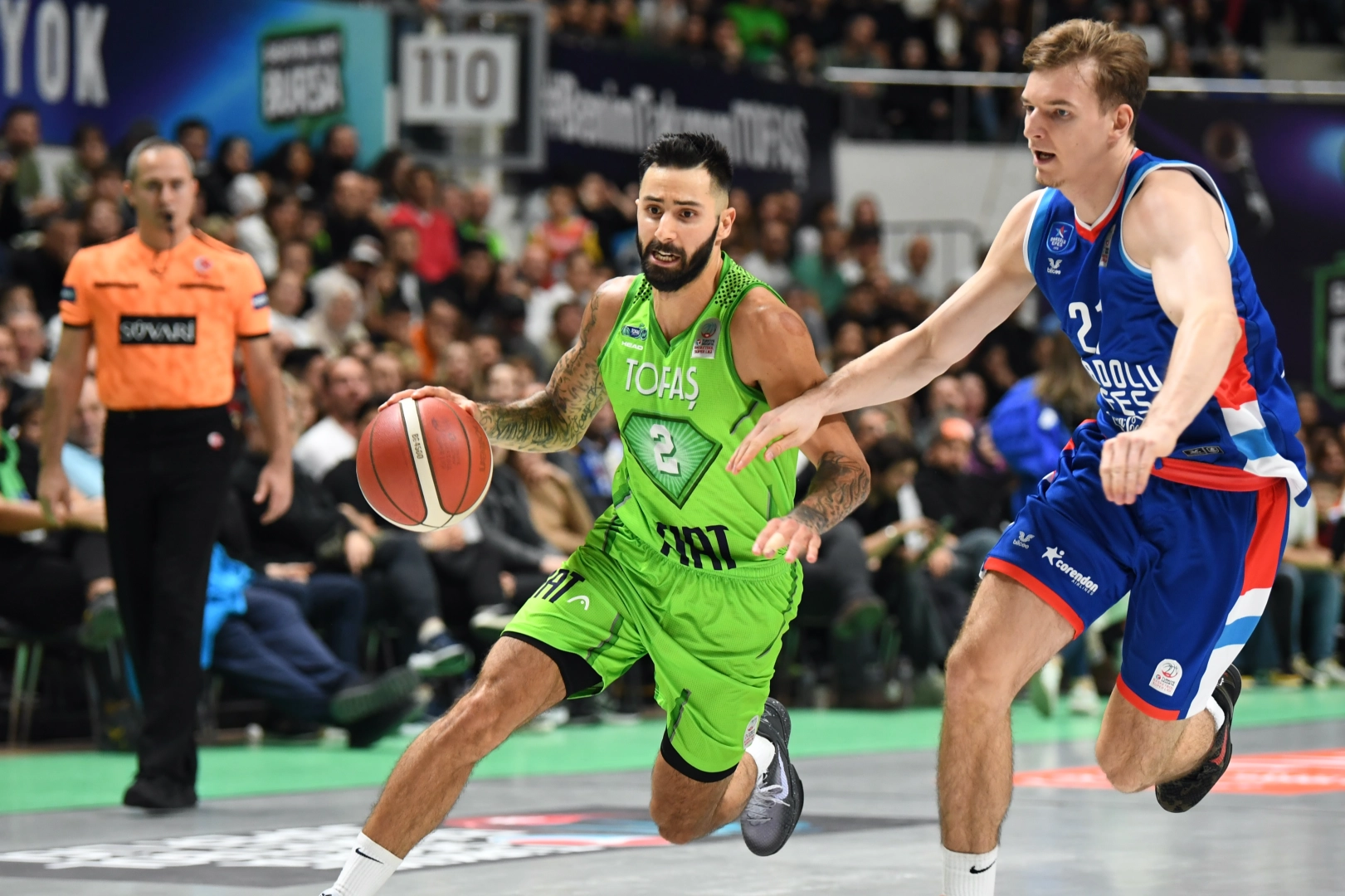 Tofaş Basketbol Takımı, ligin 24. haftasında deplasmanda Anadolu Efes’e konuk