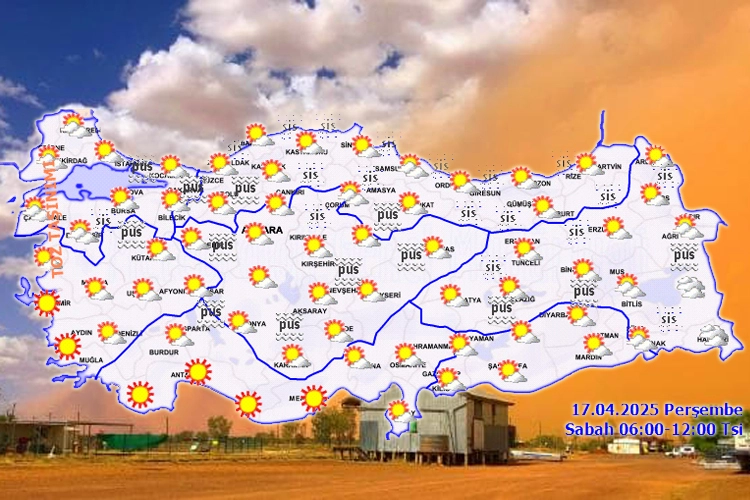 Türkiye genelinde yağış beklenmezken, Meteoroloji Genel Müdürlüğü, Trakya ile Kuzey