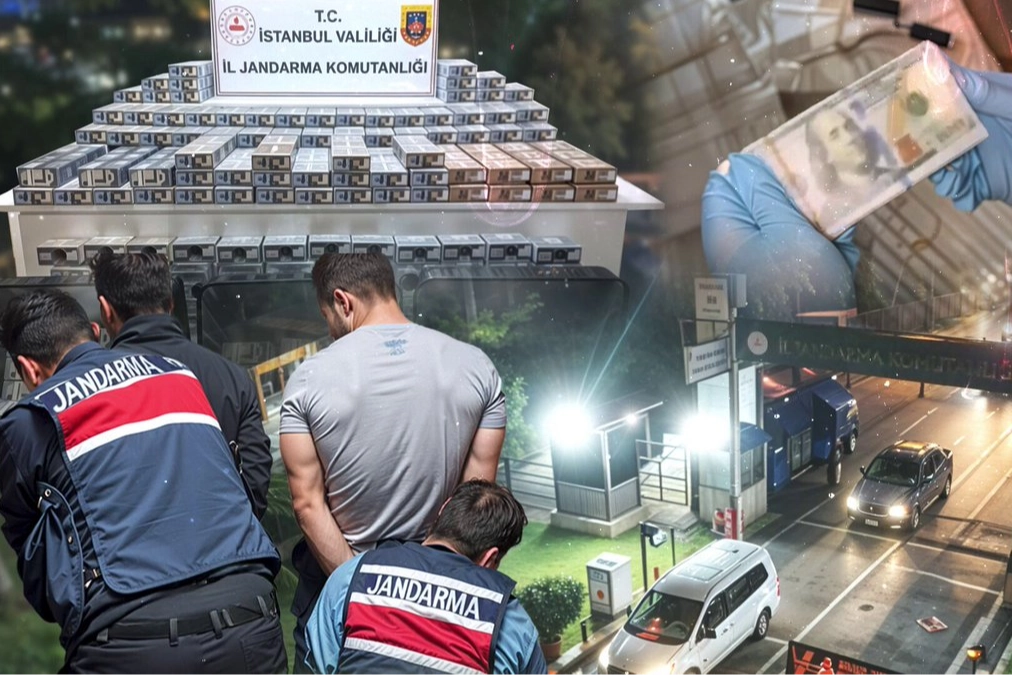 İstanbul’da “Parada Sahtecilik” suçuna yönelik Jandarma tarafından düzenlenen operasyonlarda; yaklaşık