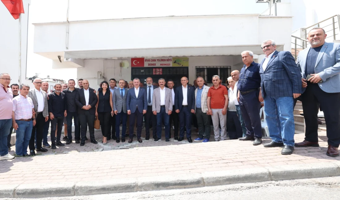 Kocaeli Büyükşehir Belediye Başkanı Doç.Dr.Tahir Büyükakın, Çayırova’da bulunan Sivas Zara