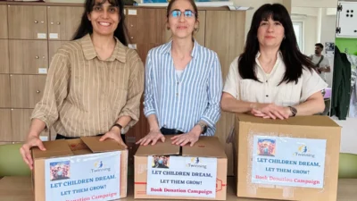 Bursa’nın Gemlik ilçesinde üç öğretmenin öncülük ettiği eTwinning projesi kapsamında