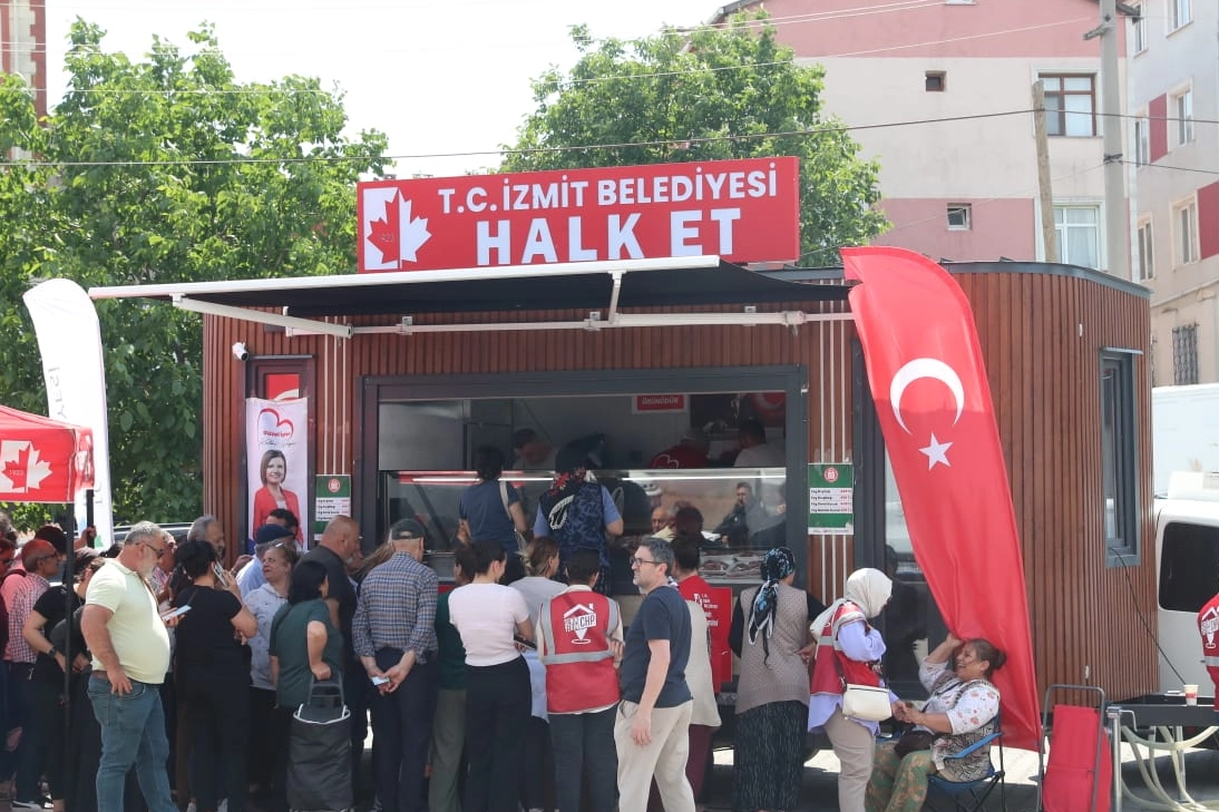 Kocaeli İzmit Belediyesinin dar gelirli vatandaşlar için hayata geçirdiği Halk