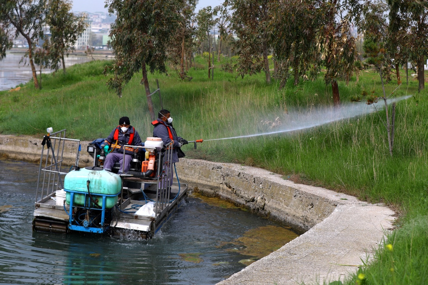 İstanbul Büyükşehir Belediyesi, İstanbulluların yaz boyunca sivrisinek sorunu yaşamaması için