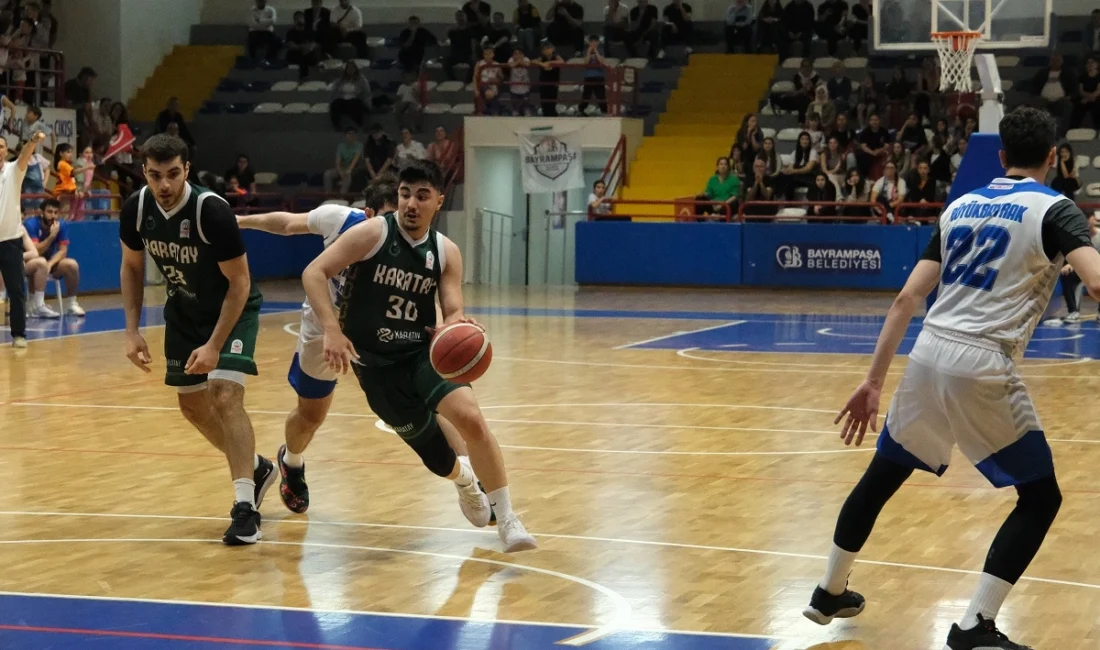 Türkiye Bölgesel Deplasmanlı Basketbol Ligi’nde mücadele eden Karatay Belediyespor, önemli