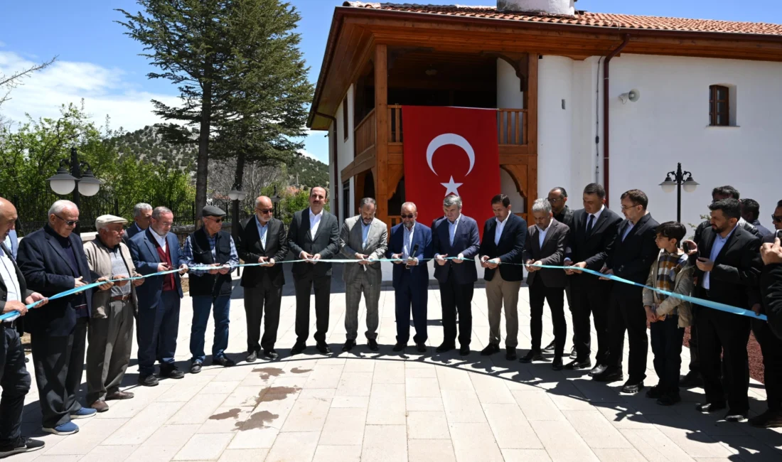 Konya Büyükşehir Belediyesi tarafından restore edilen Beyşehir Kurucuova Mahallesi’ndeki Ecevitzade