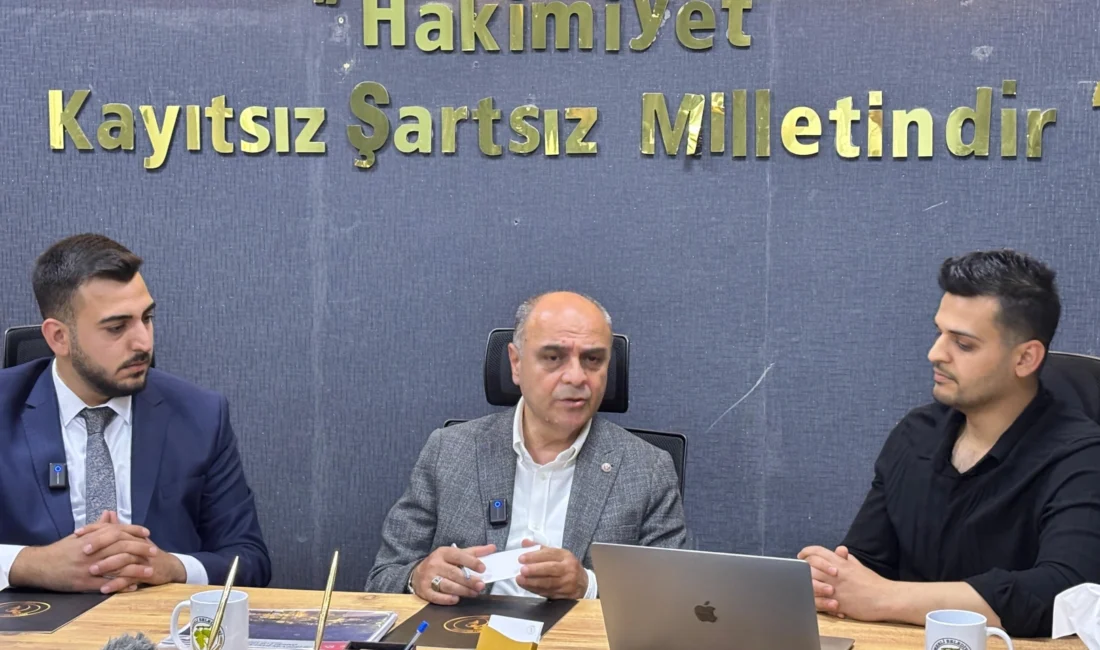 Mardin’de Ömerli Belediye Başkanı Hüsamettin Altındağ ve AK Parti Ömerli