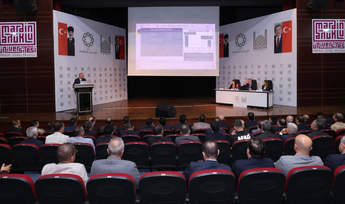 Mardin’de 2025 Yılı 2. Dönem İl Koordinasyon Kurulu Toplantısı’nda 192