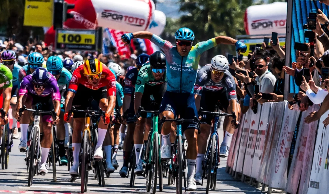 60.Cumhurbaşkanlığı Türkiye Bisiklet Turu’nun (Tour Of Türkiye) son gün koşulan