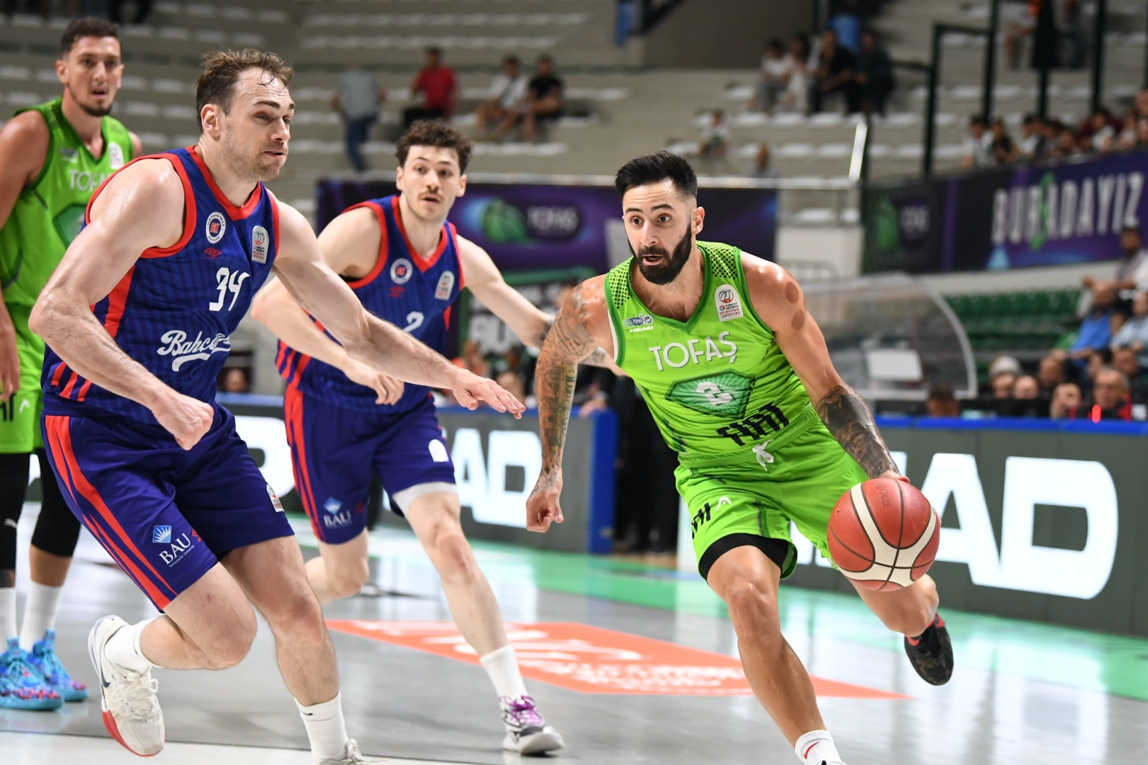 TOFAŞ Basketbol Takımı, 1-0 önde olduğu play-off çeyrek final serisi