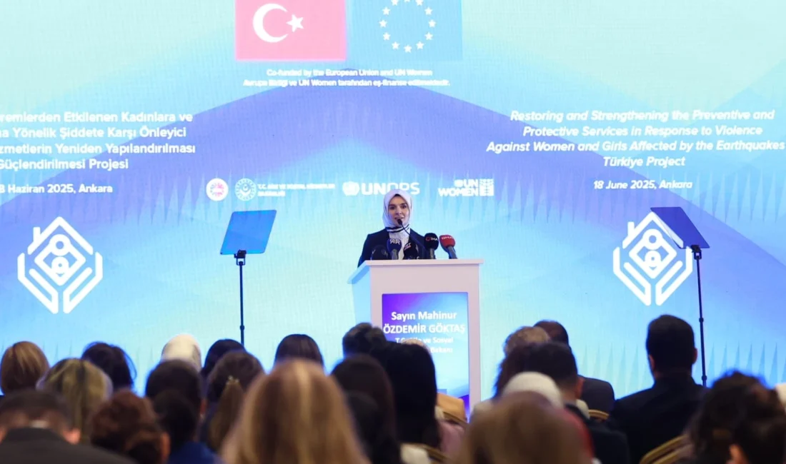 Aile ve Sosyal Hizmetler Bakanı Mahinur Özdemir Göktaş, depremden etkilenen