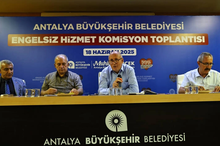 Antalya Büyükşehir Belediyesi’nin engelli bireylerin hayatlarını kolaylaştırmak ve sorunlarının ele