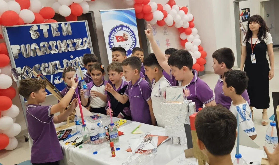 Şükrü Çavuş Sait Eroğlu İlkokulu’nun düzenlediği Mudanya’nın ilk STEM Fuarı,