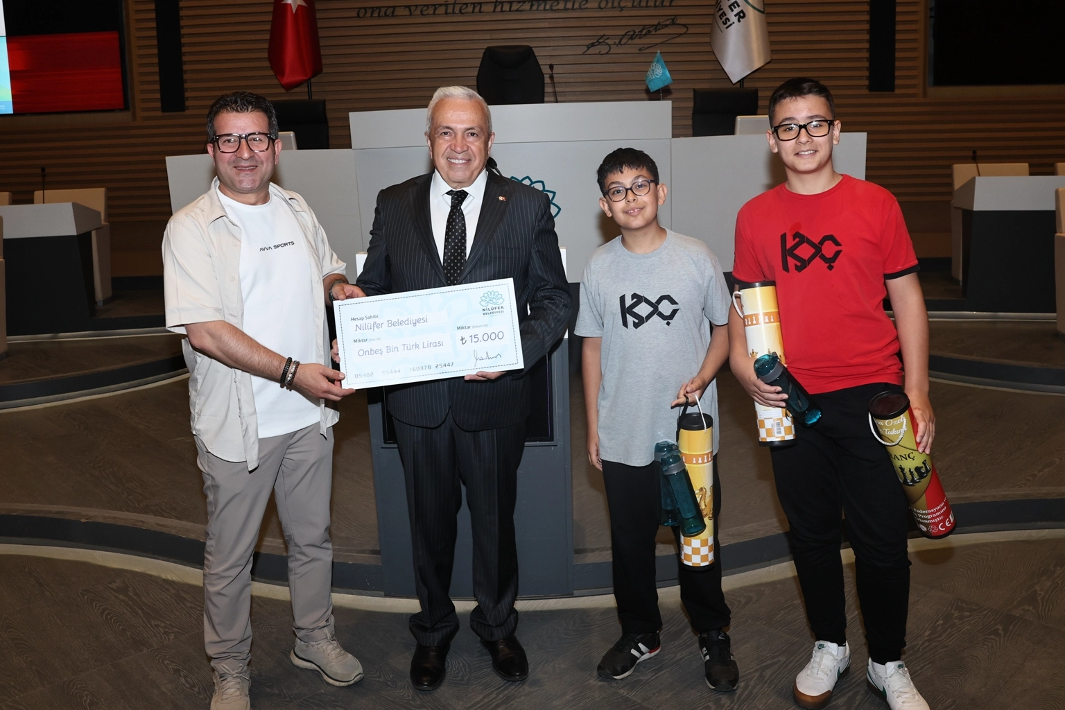 Bursa Nilüfer Belediyesi tarafından düzenlenen ve eğitim dönemi boyunca devam