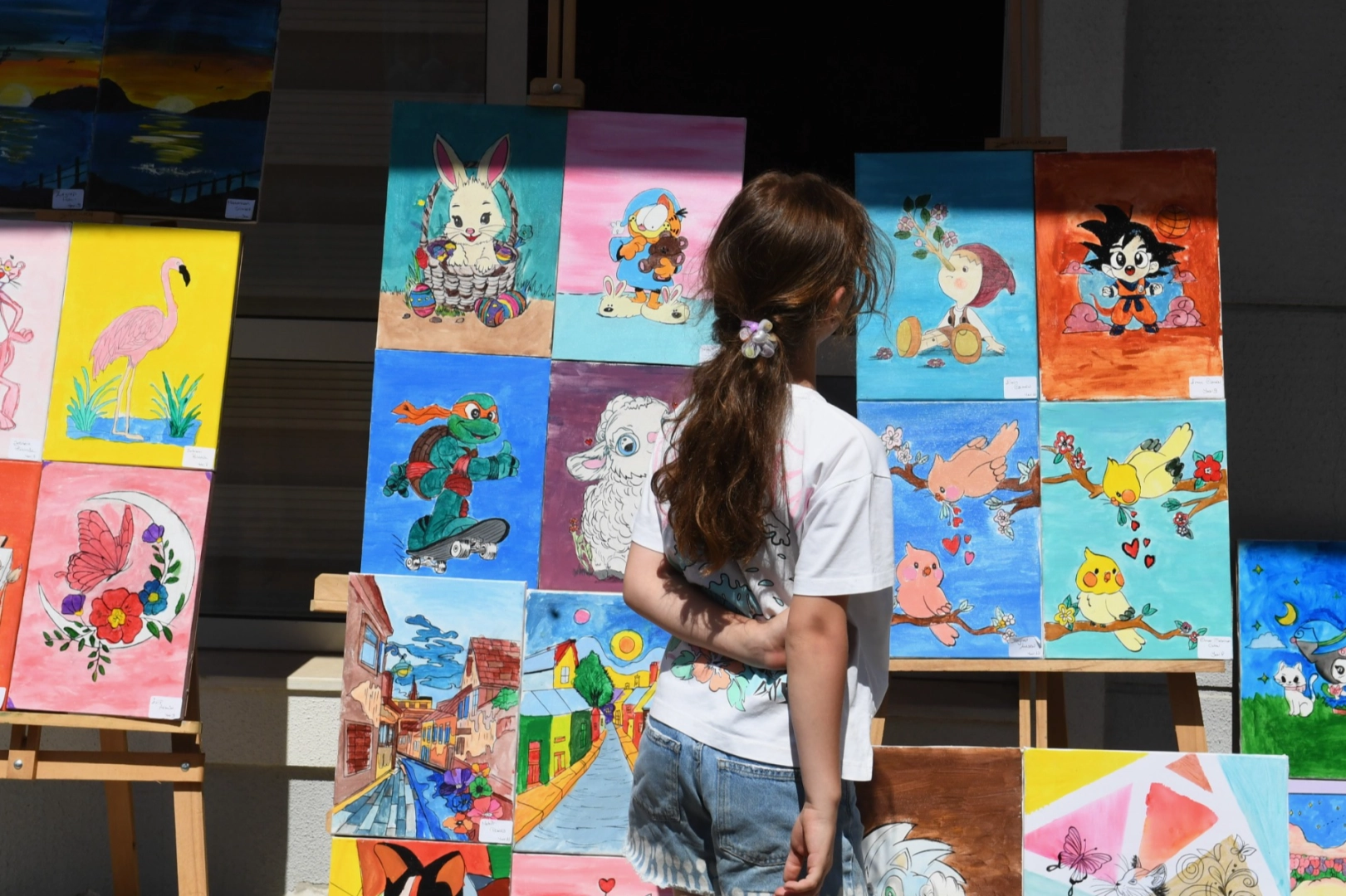 Bursa Osmangazi Belediyesi Yetenek Evleri’ndeki kurslarda eğitim gören öğrenciler, kurs