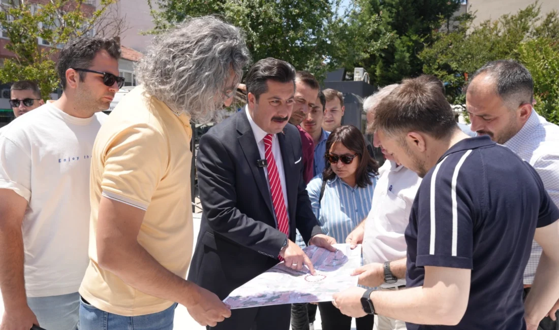 Bursa Yenişehir’in kalbi olarak nitelendirilen Heykel Meydanı ve akıllı kavşak projesi
