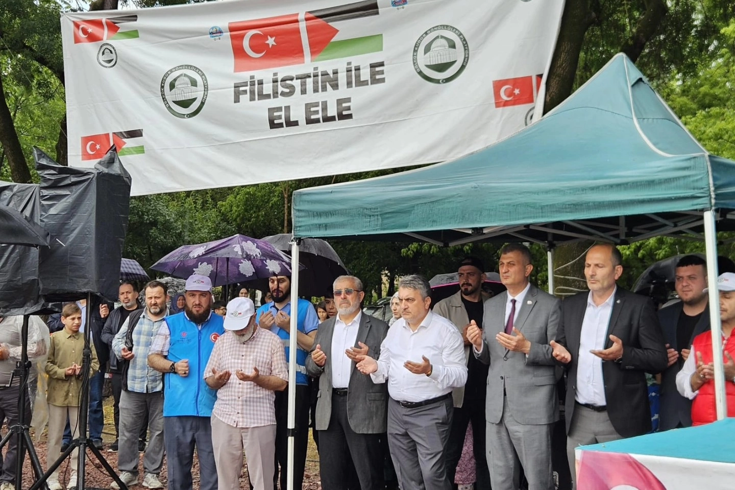 Kocaeli’de Gölcük Belediyesi ve Kudüs Gönüllüleri Platformu iş birliğiyle düzenlenen