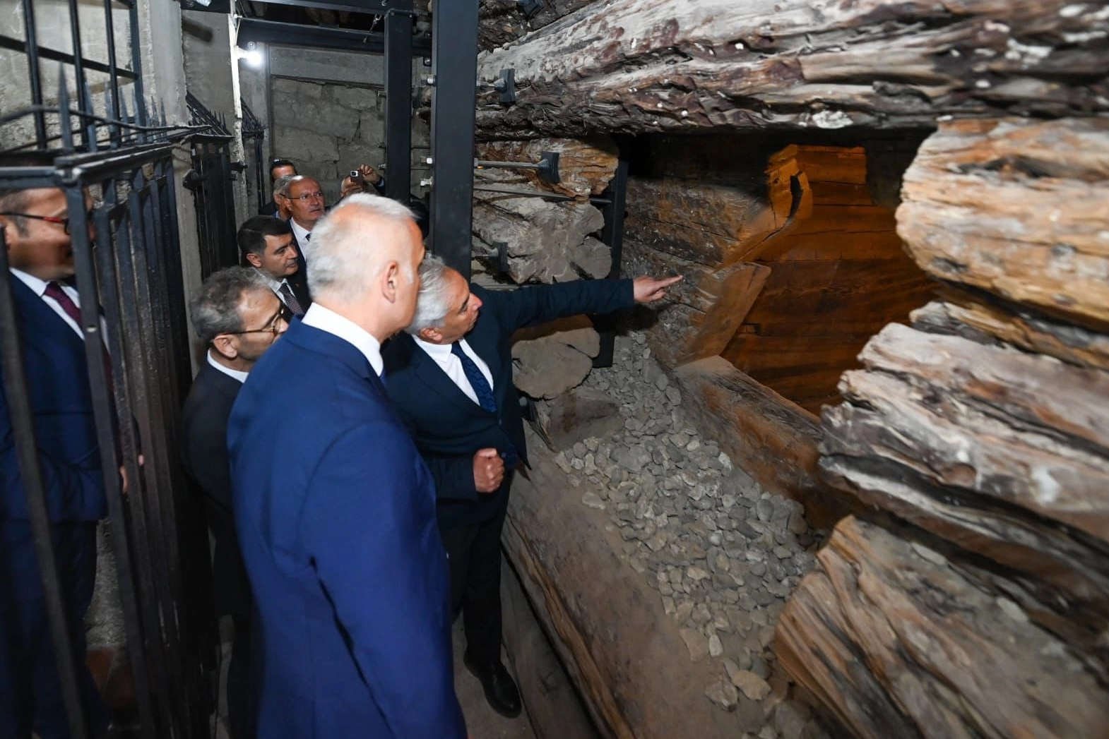 Kültür ve Turizm Bakanı Mehmet Nuri Ersoy, Gordion Antik Kenti’nde