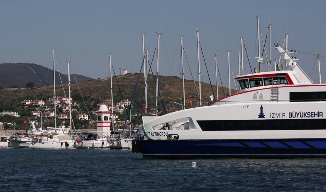 İzmir Büyükşehir Belediyesi İZDENİZ AŞ Genel Müdürlüğü’nün yaz seferleri ile