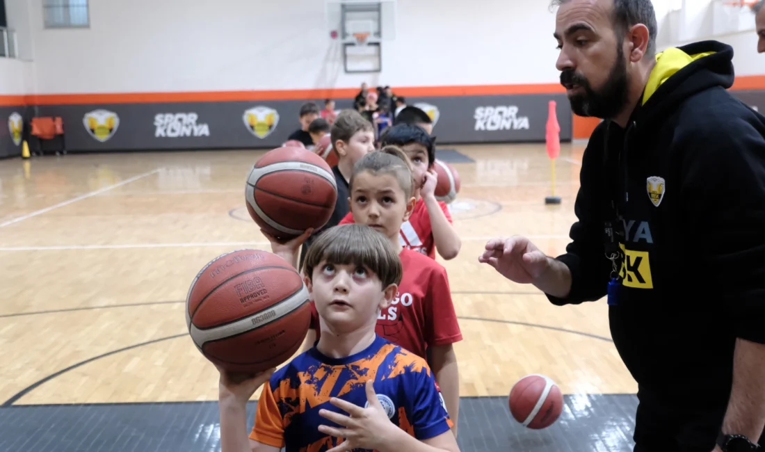 Konya Büyükşehir Belediyespor, 8-14 yaş arası erkek basketbolcu adayları için