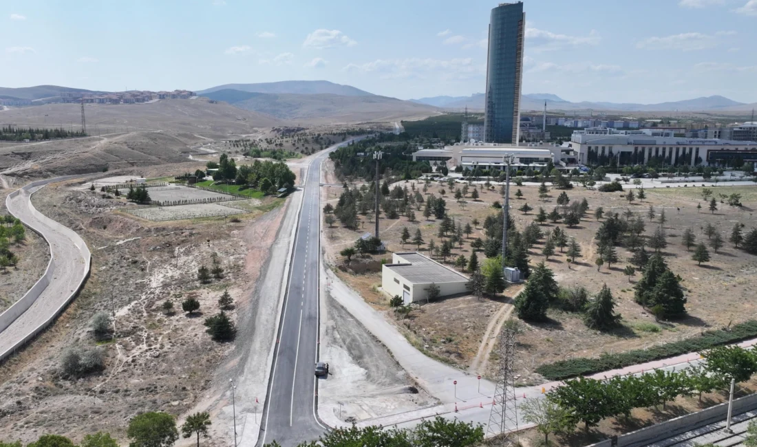 Konya Büyükşehir Belediyesi, yol yapım çalışmaları kapsamında Selçuk Üniversitesi Kampüsü
