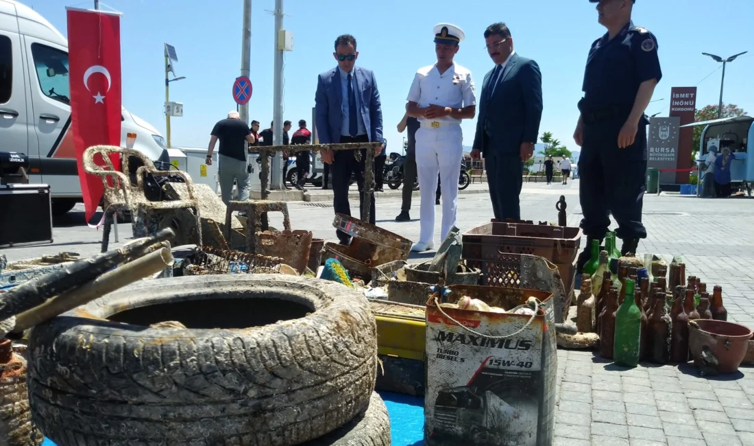 5 Haziran Dünya Çevre Günü dolayısıyla Mudanya’da Sahil Güvenlik Komutanlığı’na