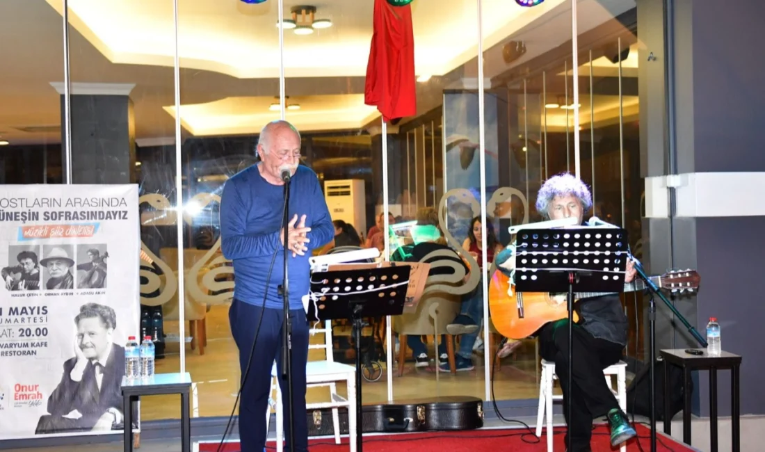 İzmir Çiğli Belediyesi, edebiyat ve müziğin iç içe geçtiği özel