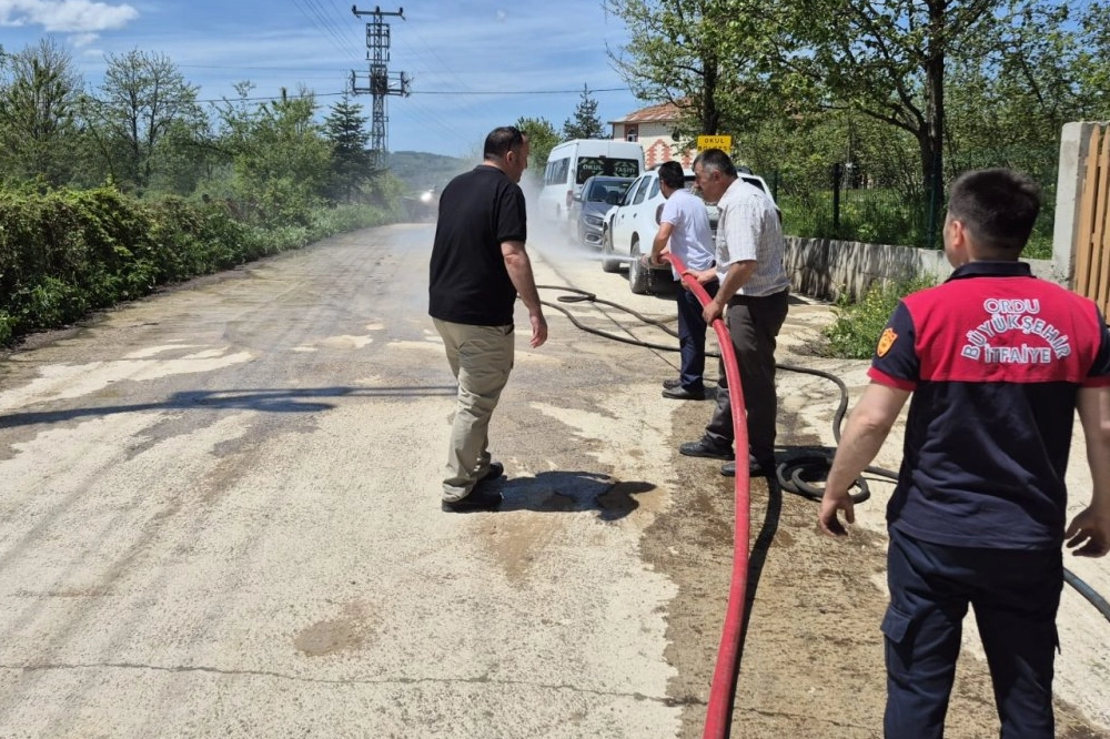 Ordu Büyükşehir Belediyesi İtfaiye Dairesi Başkanlığı ilçe merkezine uzak, nüfus