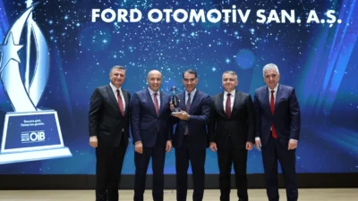 Uludağ Otomotiv Endüstrisi İhracatçıları Birliği’nin (OİB) düzenlediği İhracatın Şampiyonları Ödül