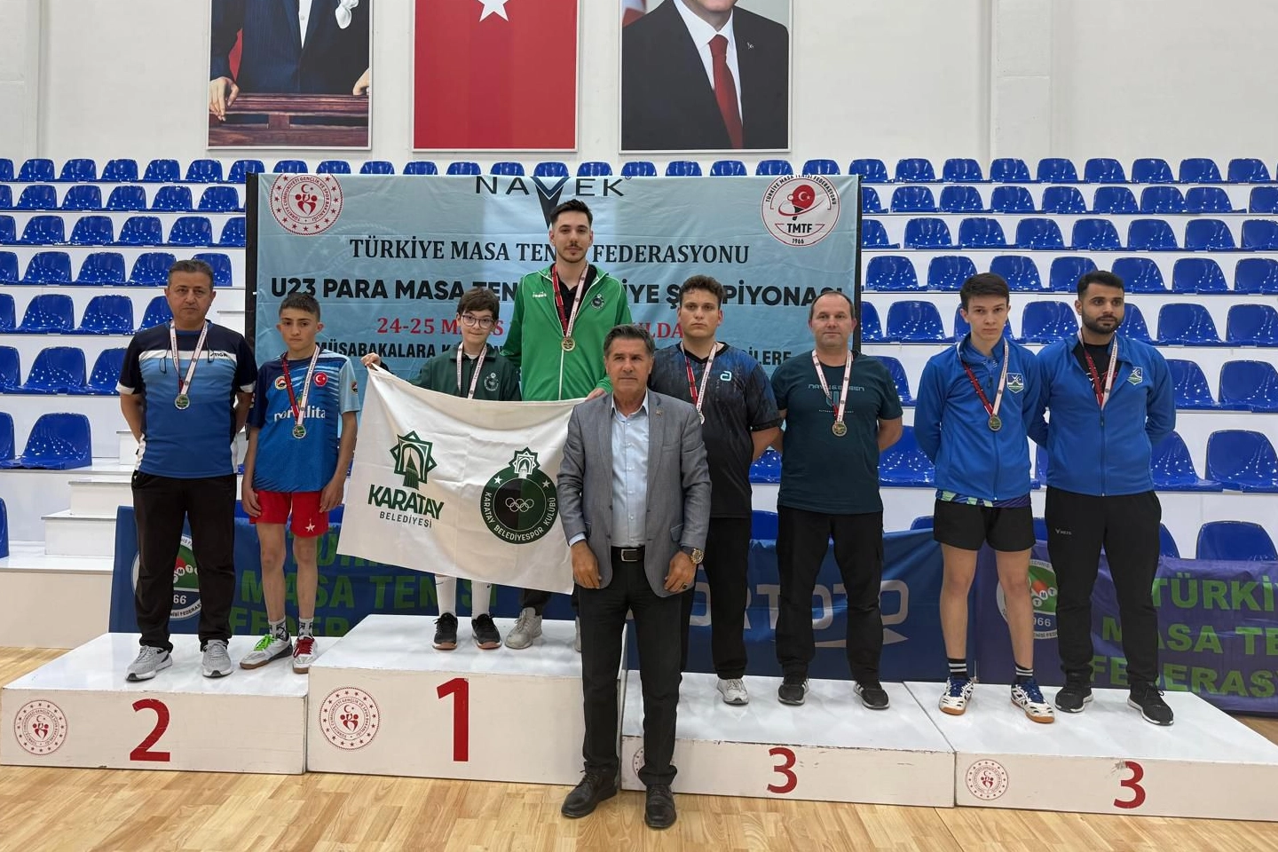 Konya’da Karatay Belediyespor Kulübü sporcusu Tahir Efe Şahin, 23 Yaş