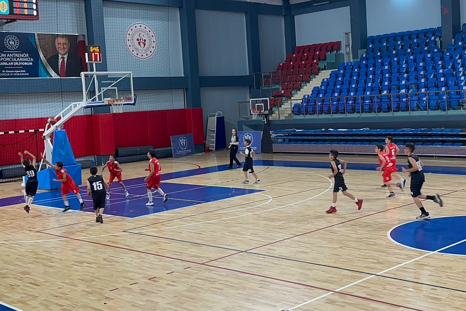 Türkiye Basketbol Federasyonu’nun altyapı faaliyet programı kapsamında yer alan U12