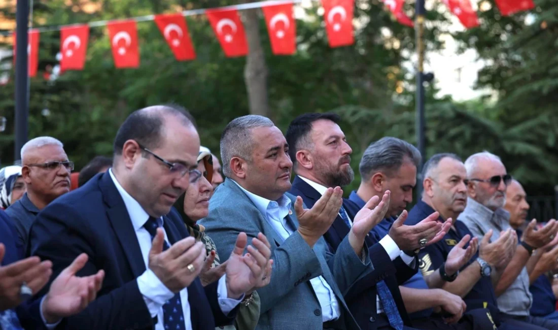 Ankara’nın Keçiören ilçesinde 15 Temmuz Demokrasi ve Milli Birlik Günü’nde