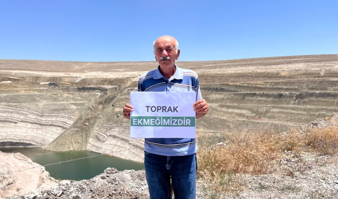 Ankara’da Kırıklı Köyü sakinleri, Ankara Gölbaşı’nda planlanan ikinci kömür madeni