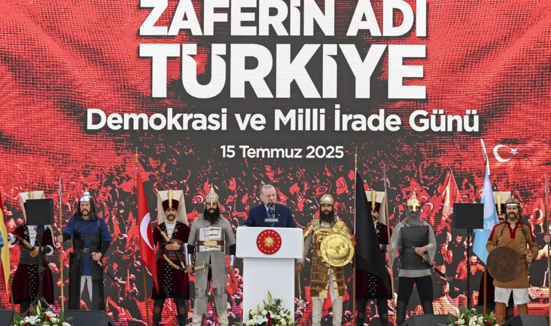 Cumhurbaşkanı Recep Tayyip Erdoğan, Gölbaşı Özel Harekât Başkanlığı’nda düzenlenen 15