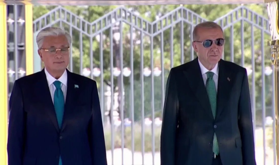 Cumhurbaşkanı Recep Tayyip Erdoğan, resmi temaslar için Türkiye’ye gelen Kazakistan