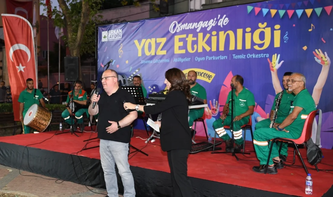 Osmangazi Belediyesi, hazırlamış olduğu birbirinden renkli ve eğlenceli etkinlikler ile