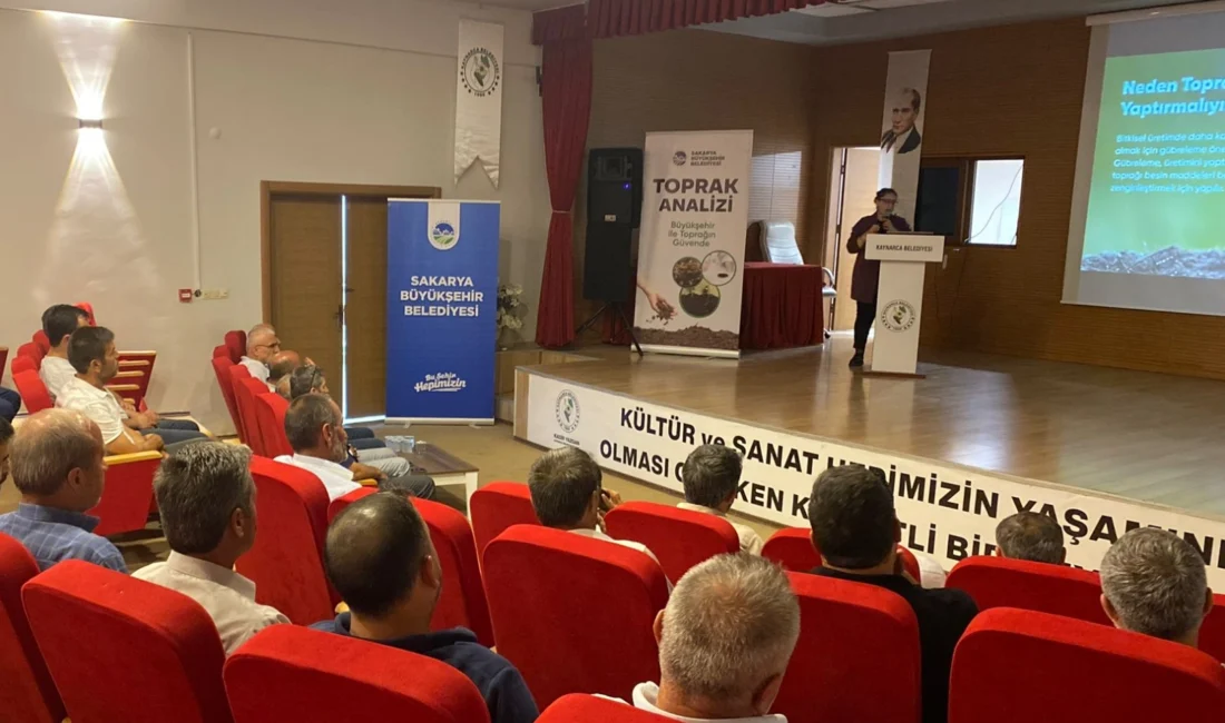 Sakarya Büyükşehir Belediyesi, Sakarya’da tarım sektörünün verimini artırmak ve çiftçiyi