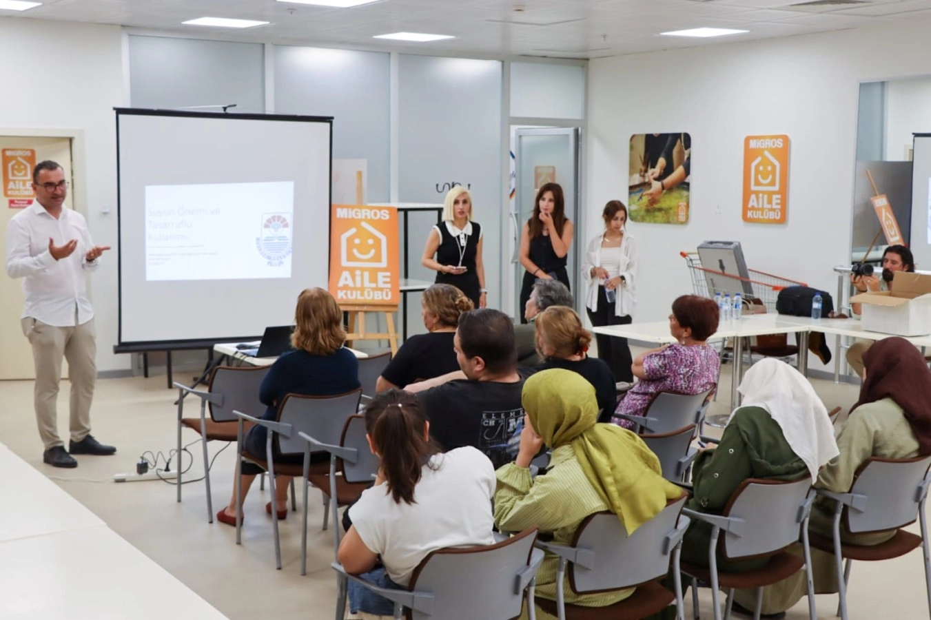 Yalova Belediyesi, Migros Aile Kulübü’nde gerçekleştirdiği eğitimle çalışanları suyun önemi,