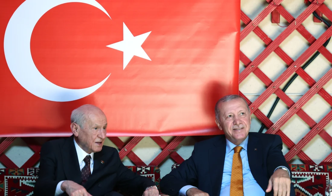 MHP Genel Başkanı Devlet Bahçeli ve Cumhurbaşkanı Recep Tayyip Erdoğan,