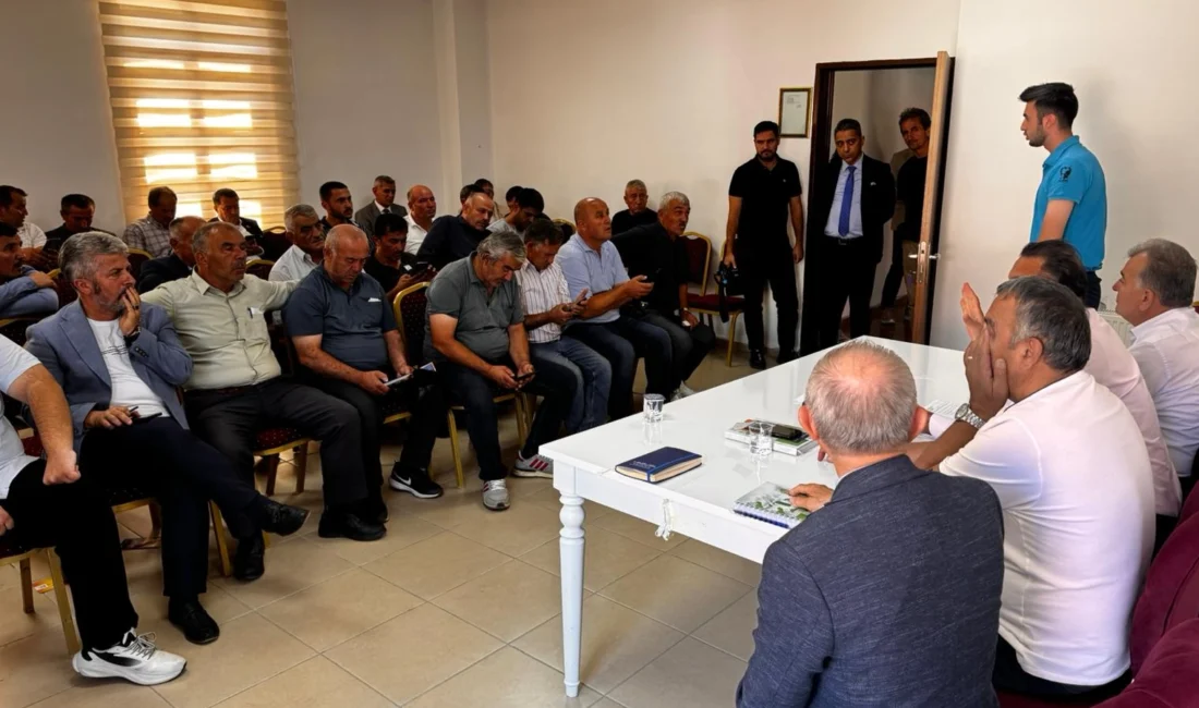 Bursa Büyükşehir Belediyesi tarafından Büyükorhan ilçesindeki muhtarların talep ve önerilerini