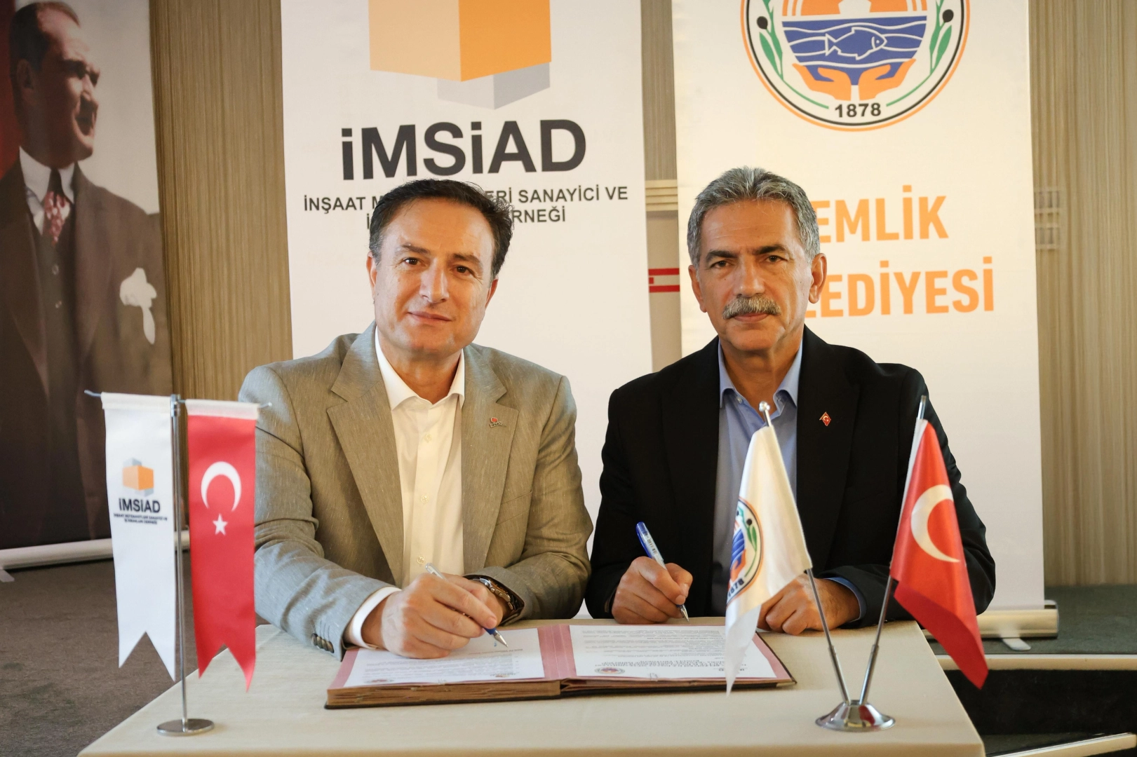 Bursa Gemlik Belediyesi ile İMSİAD arasında imzalanan protokolle, ilçede sağlıksız