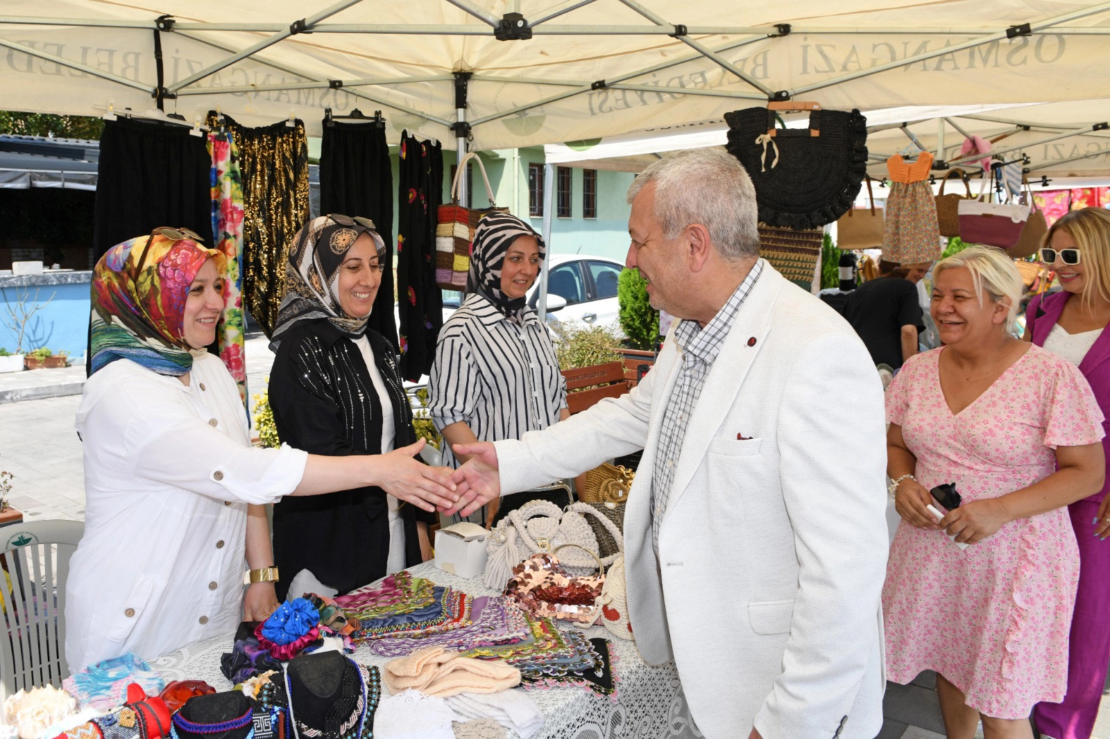 Bursa Osmangazi Belediyesi, kadınların üretim ve ekonomiye katılımını teşvik etmek