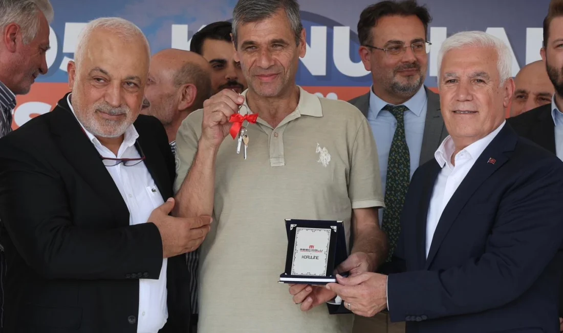 Bursa Büyükşehir Belediyesi, ‘Akpınar 1050 Konutlar Kentsel Dönüşüm Projesi’nin ilk