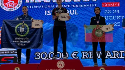 Bursa Büyükşehir Belediyespor Kulübü sporcuları, ulusal ve uluslararası organizasyonlarda elde