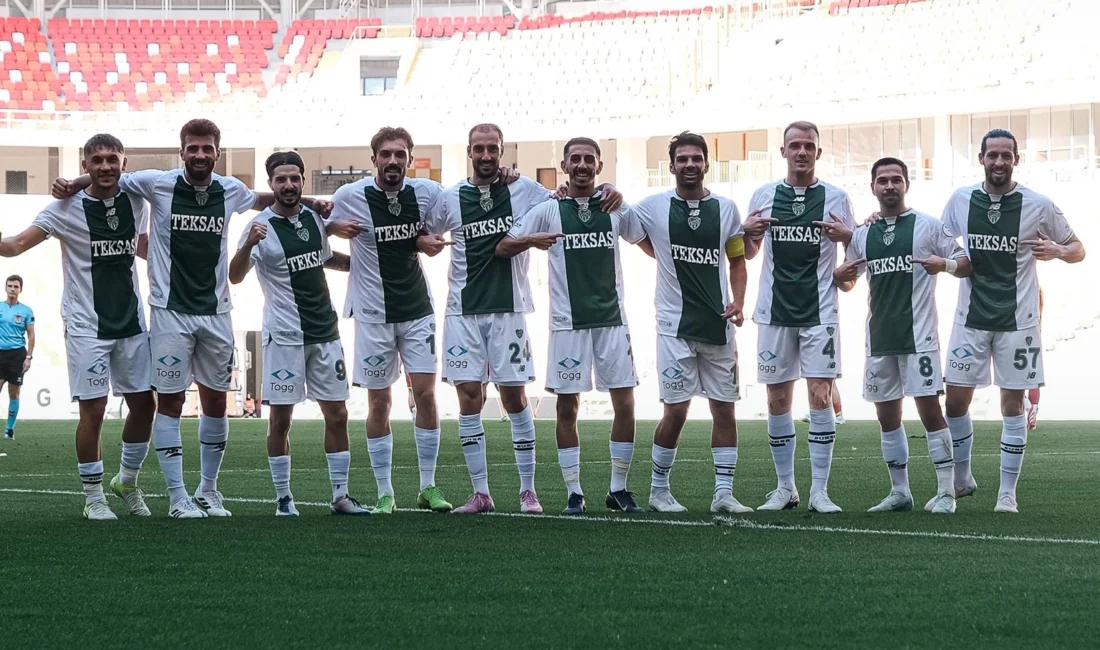 Bursaspor, 2025-2026 sezonu açılış maçında Yeni Malatyaspor’u deplasmanda 8-0 mağlup