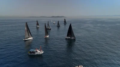 Cumhurbaşkanlığı himayelerinde düzenlenen 6. Uluslararası Yat Yarışları Çanakkale Zafer Kupası