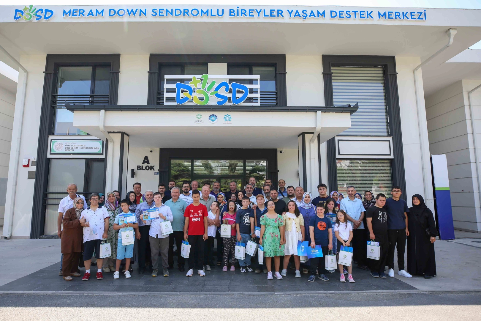 DOSD Meram Spor Kulübü sporcuları ve aileleri düzenlenen moral ve