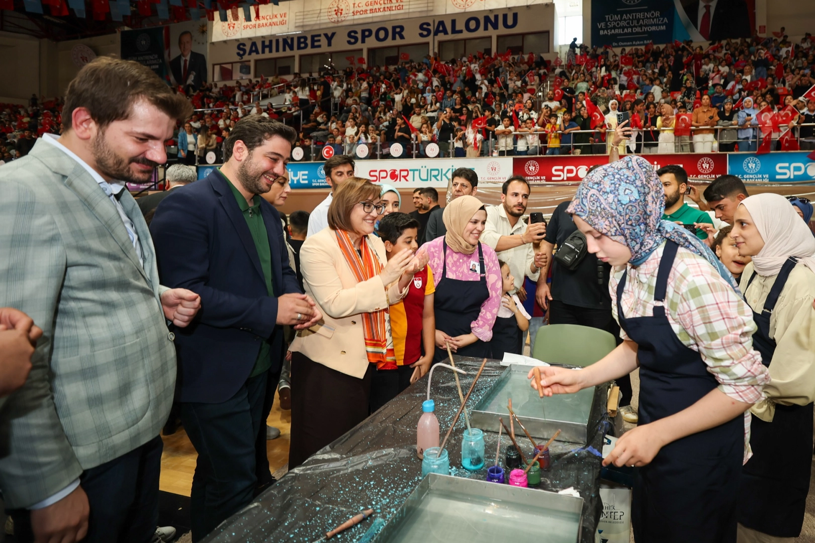 Gaziantep Büyükşehir Belediyesi tarafından düzenlenen ve 55 bin öğrencinin faydalandığı