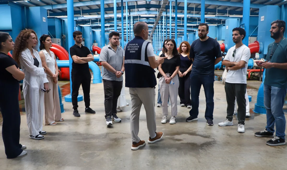 SASKİ, SAÜTıp Fakültesi son sınıf öğrencilerini Hızırilyas İçme Suyu Arıtma