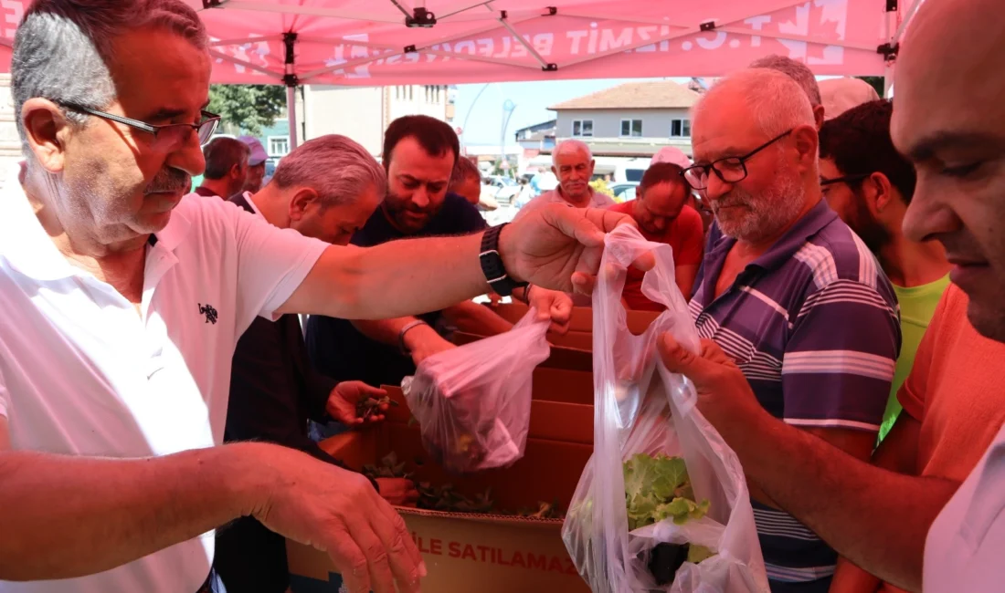 Kocaeli İzmit Belediyesi, tarımsal üretimi teşvik etmek ve vatandaşların toprakla